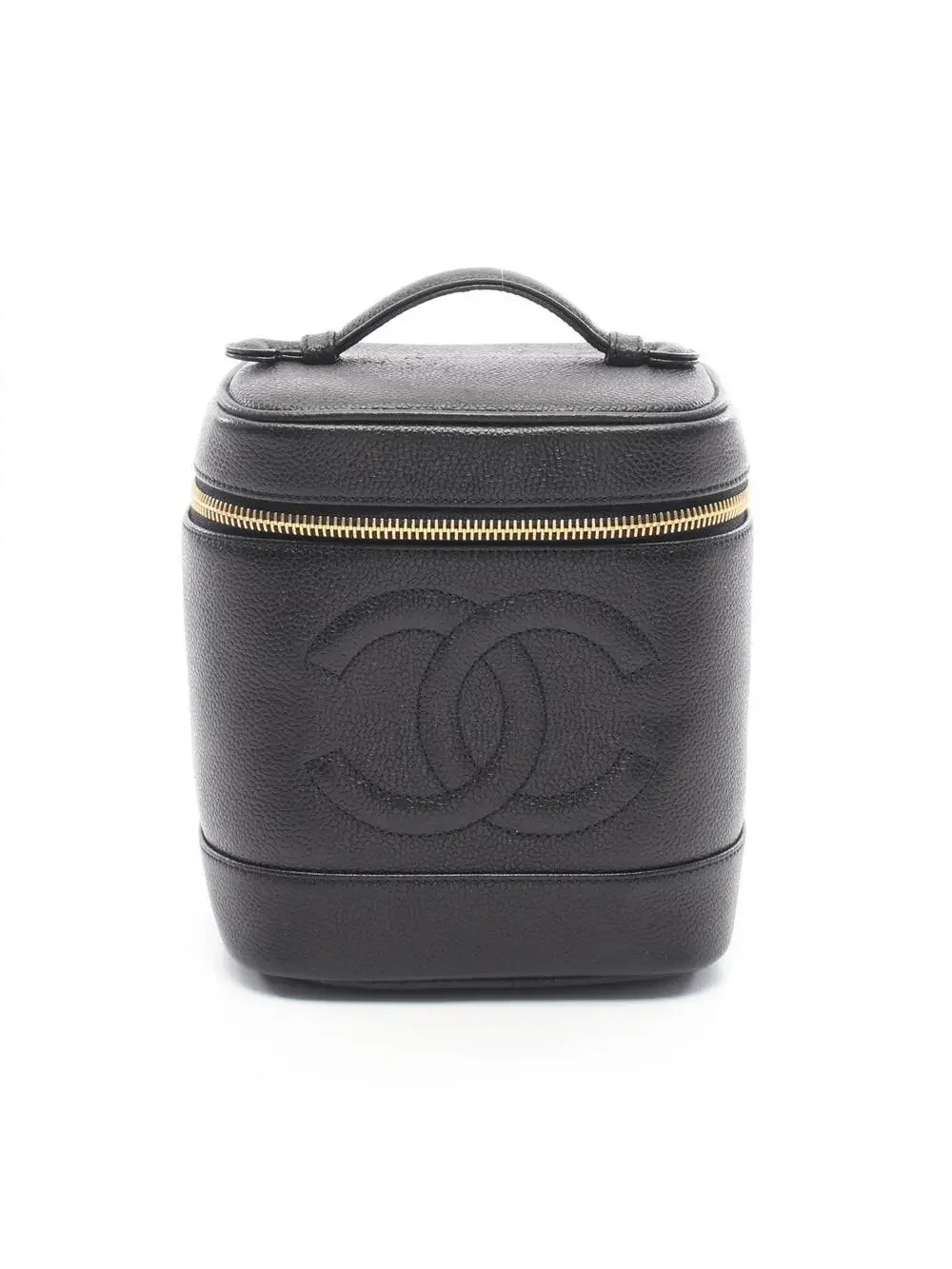 Chanel Coco Mark Vanity Handbag Grained #294238C13B